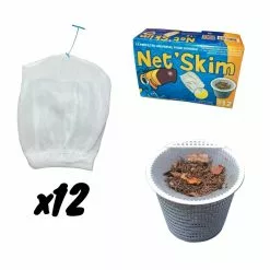 TOUCAN 12 Chaussettes Filtrante Skimmer Net'Skim